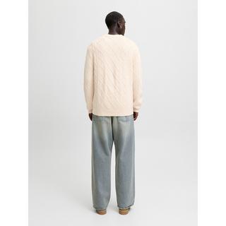 JACK & JONES Strickpullover Rundhals  