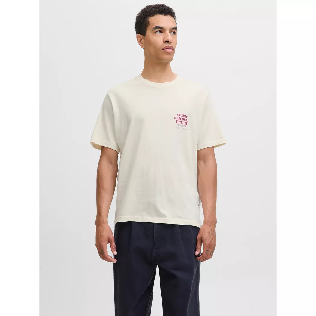 Jack & Jones - T-Shirt, für Herren, Antikweiss, Größe S 2