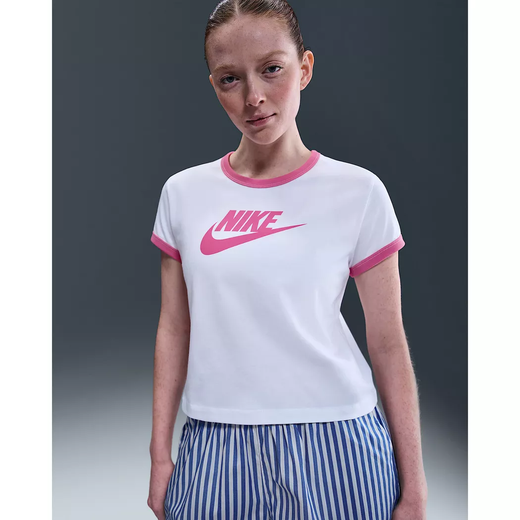 Nike - T-Shirt, für Damen, Weiss Größe XL