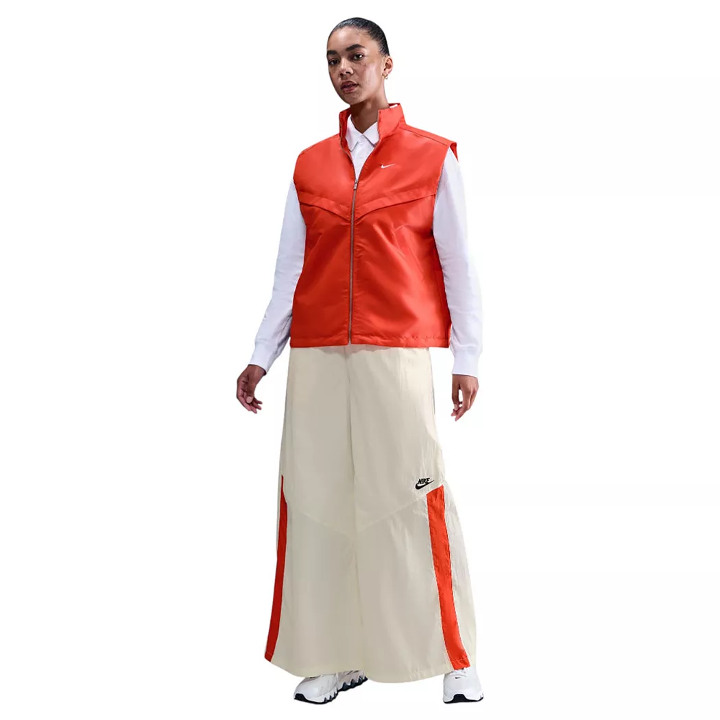 Nike W NSW Wide Leg Wvn Pant Beige M