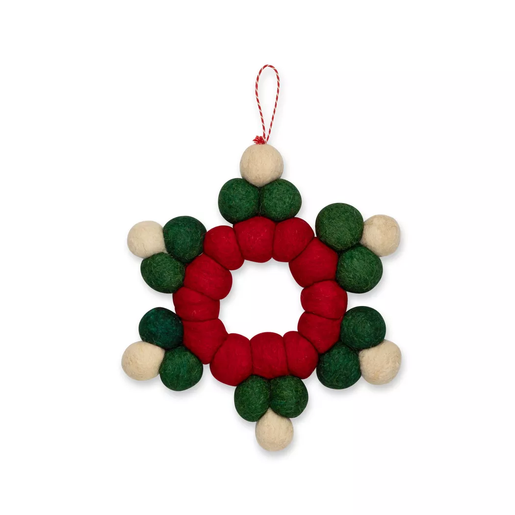 Manor - Baumschmuck, 20 cm durchm., Multicolor