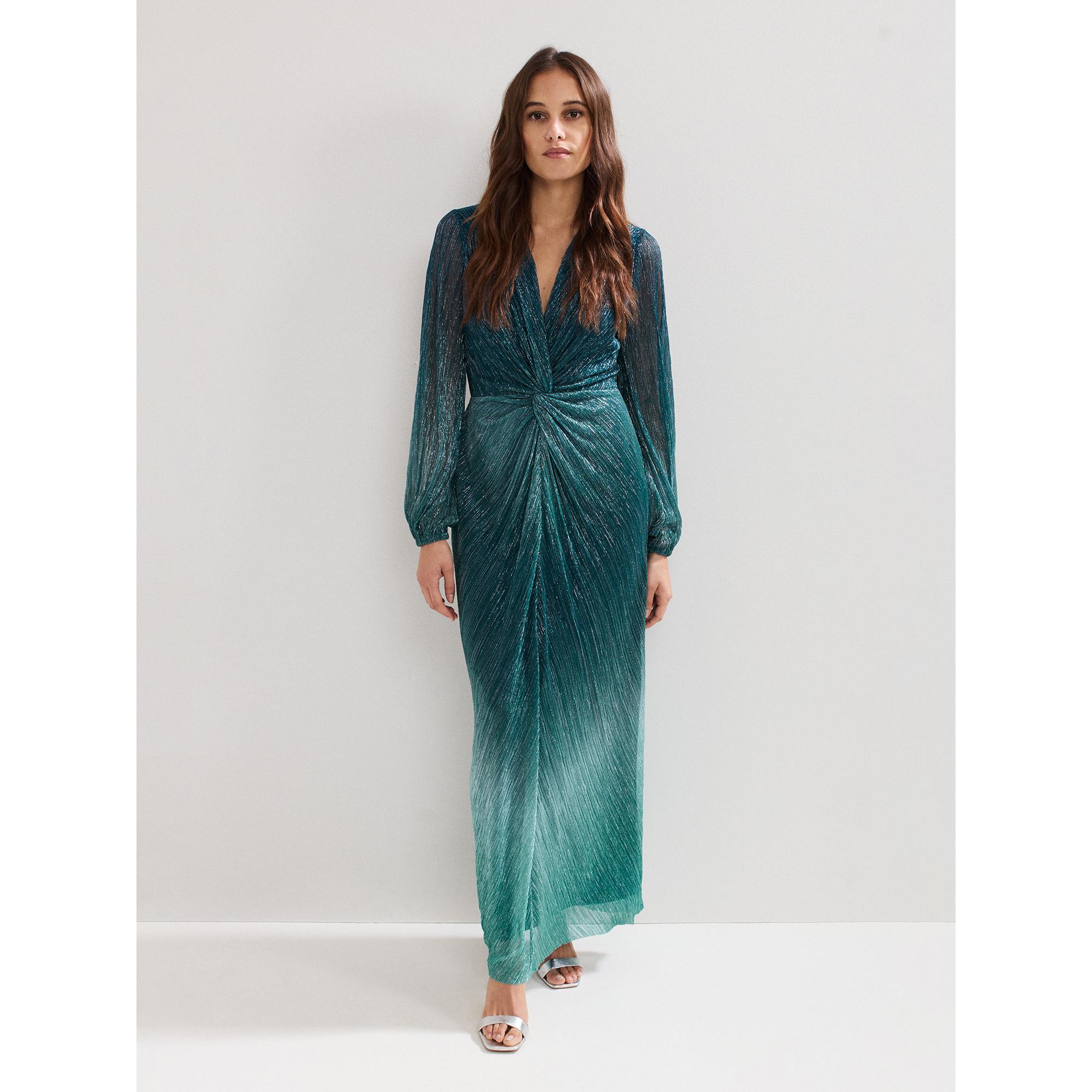 Phase Eight Langarm Maxikleid  