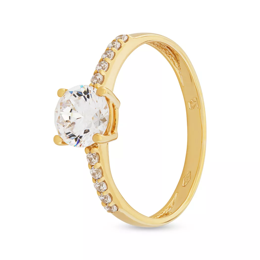 Collection N° 9 - Ring, 54, Gelbgold 10