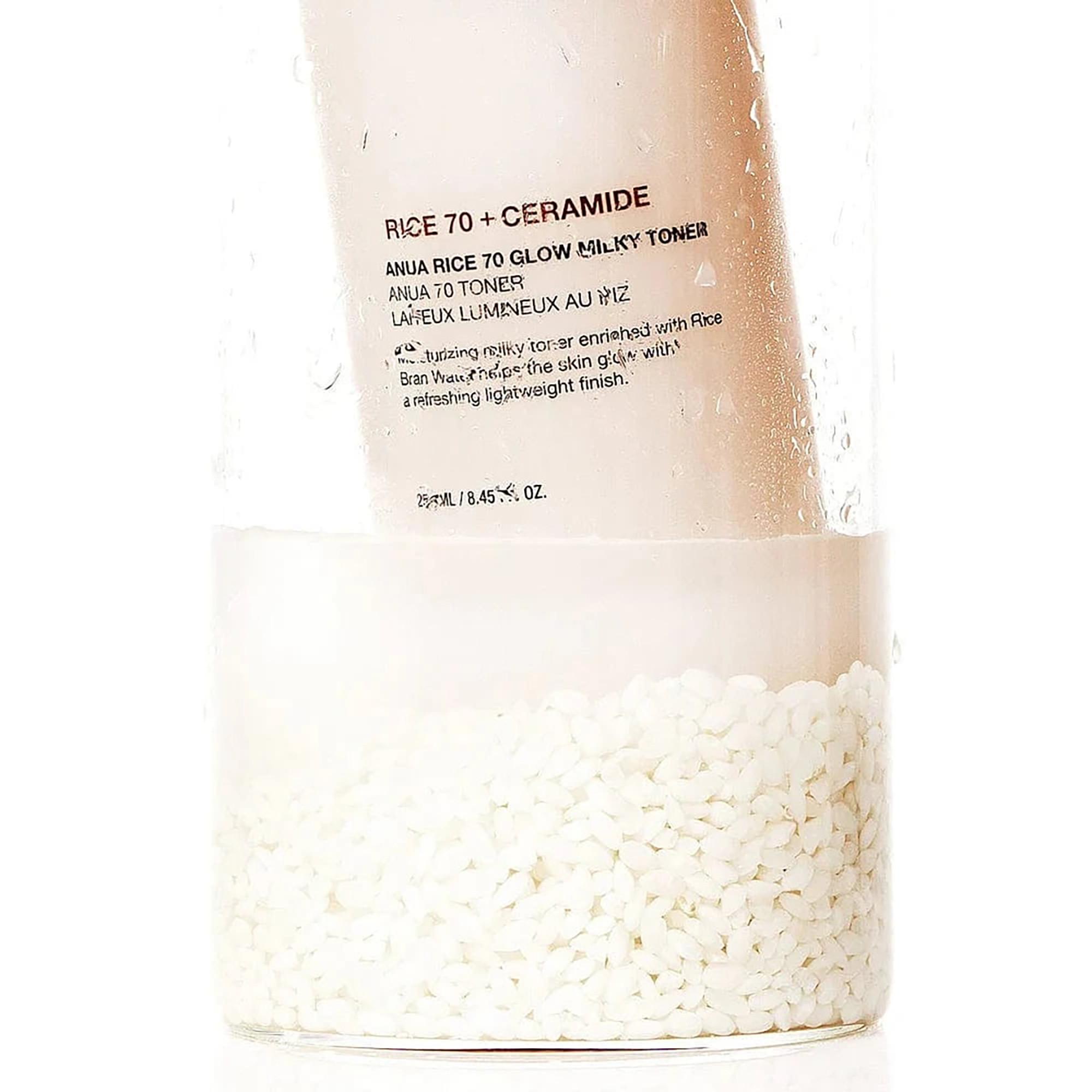 Anua  Rice 70 Glow Milky Toner 