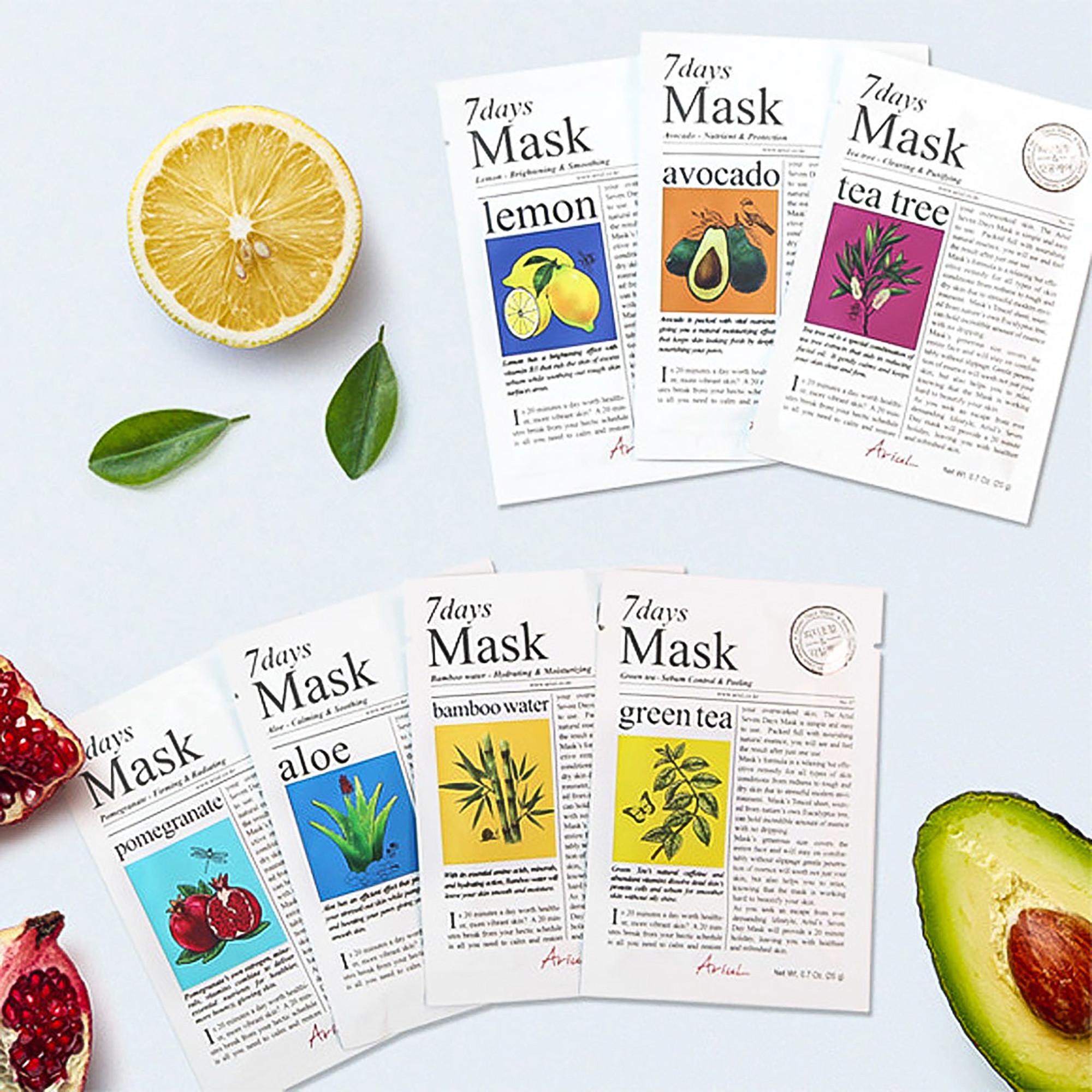 Ariul  7Days Mask Lotus - Revitalizing & Rejuvenating 