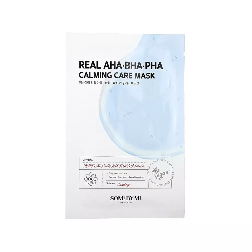 Some By Mi Real AHA BHA PHA Calming Care Mask - 20 g.