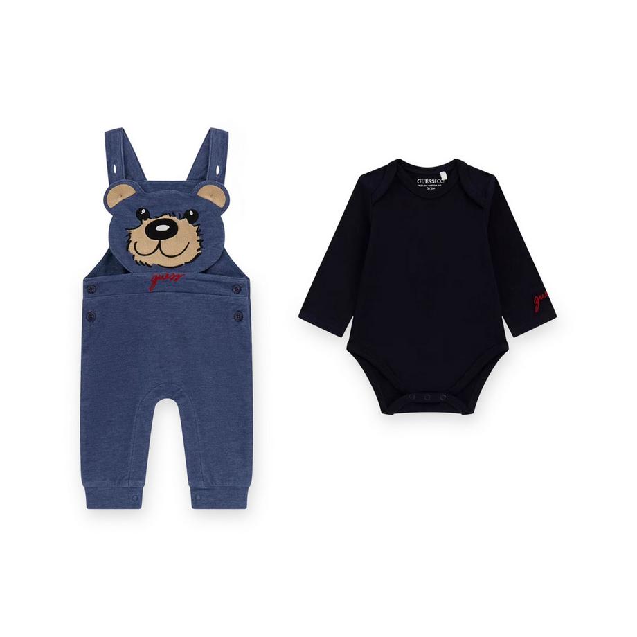 GUESS  Set: Latzhose und Body 