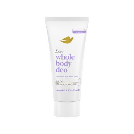 Dove  Whole Body Deodorant Creme Lavendel- & Kamillenduft ohne Aluminiumsalze 
