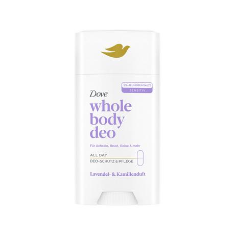 Dove  Whole Body Deodorant Stick Lavendel- & Kamillenduft ohne Aluminiumsalze 