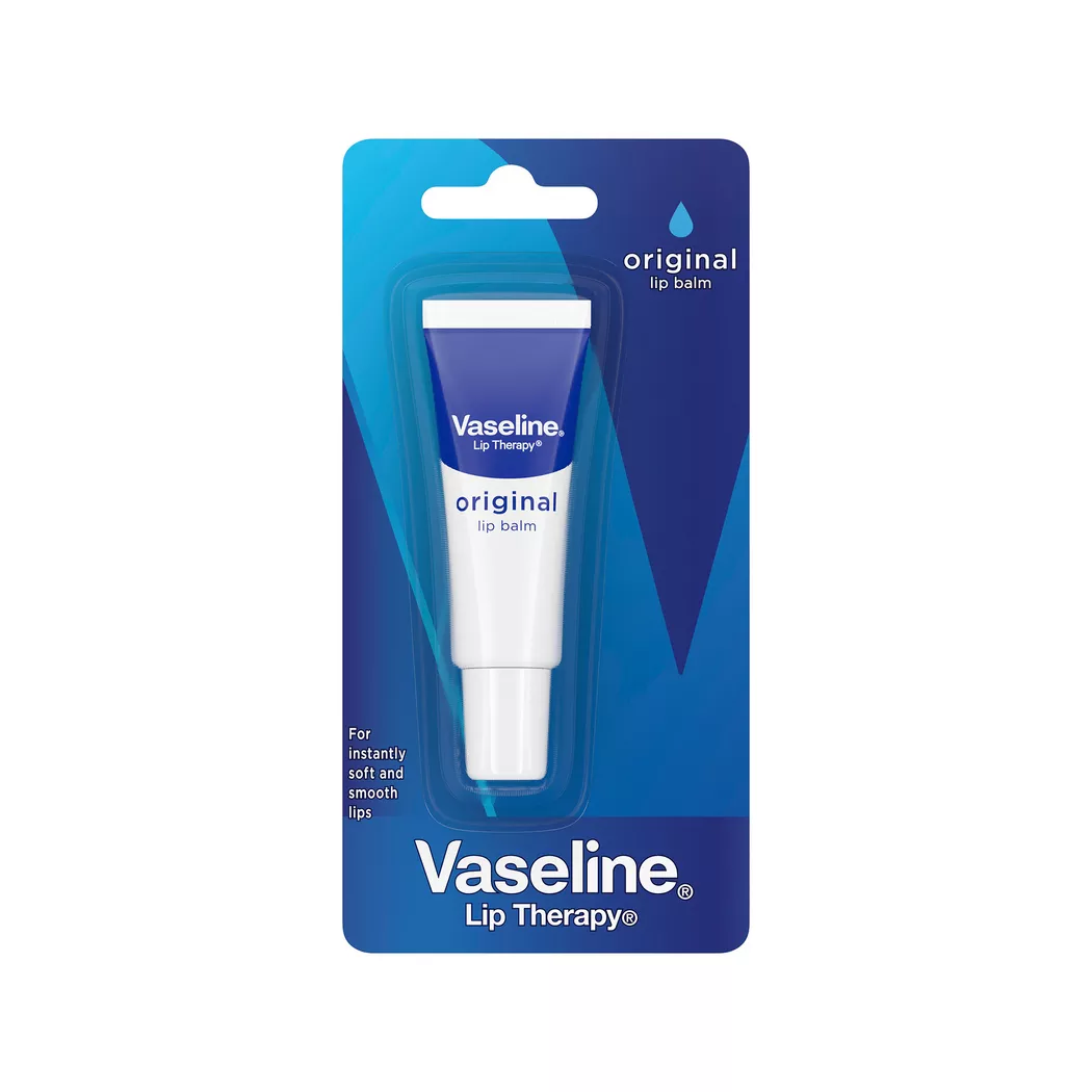 Vaseline LipTherapy Original LipBalm For Instant softness & smoothness, 10g 2 Pack in White