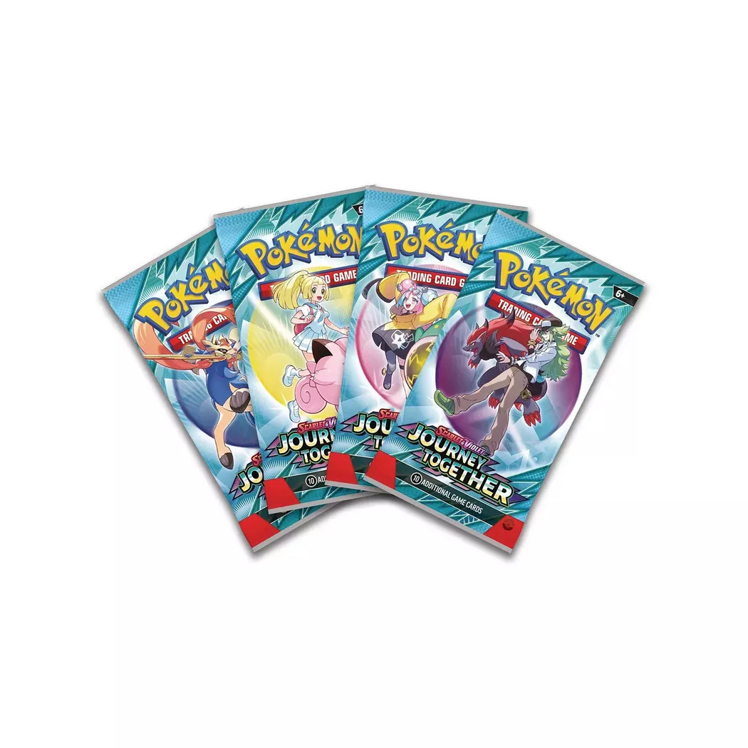 Pokémon - Scarlet & Violet Journey Together Booster Pack, englisch, Zufallsauswahl, Multicolor