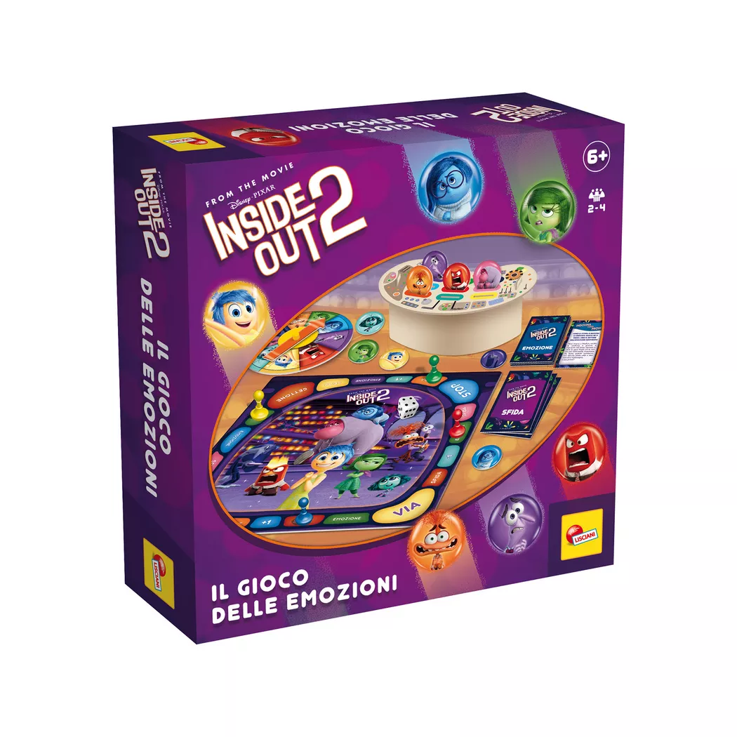 LISCIANI - InsideOut 2 – Il gioco delle emozioni, italienisch, Multicolor