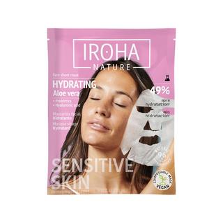 iroha  Tissue Face Mask Aloe + H.A. Biodegradable 