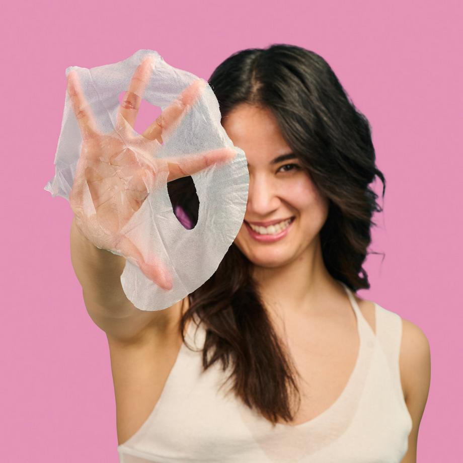 iroha  Nature Face Sheet Mask With Ceramides + Peptides + Probiotics + Ha   