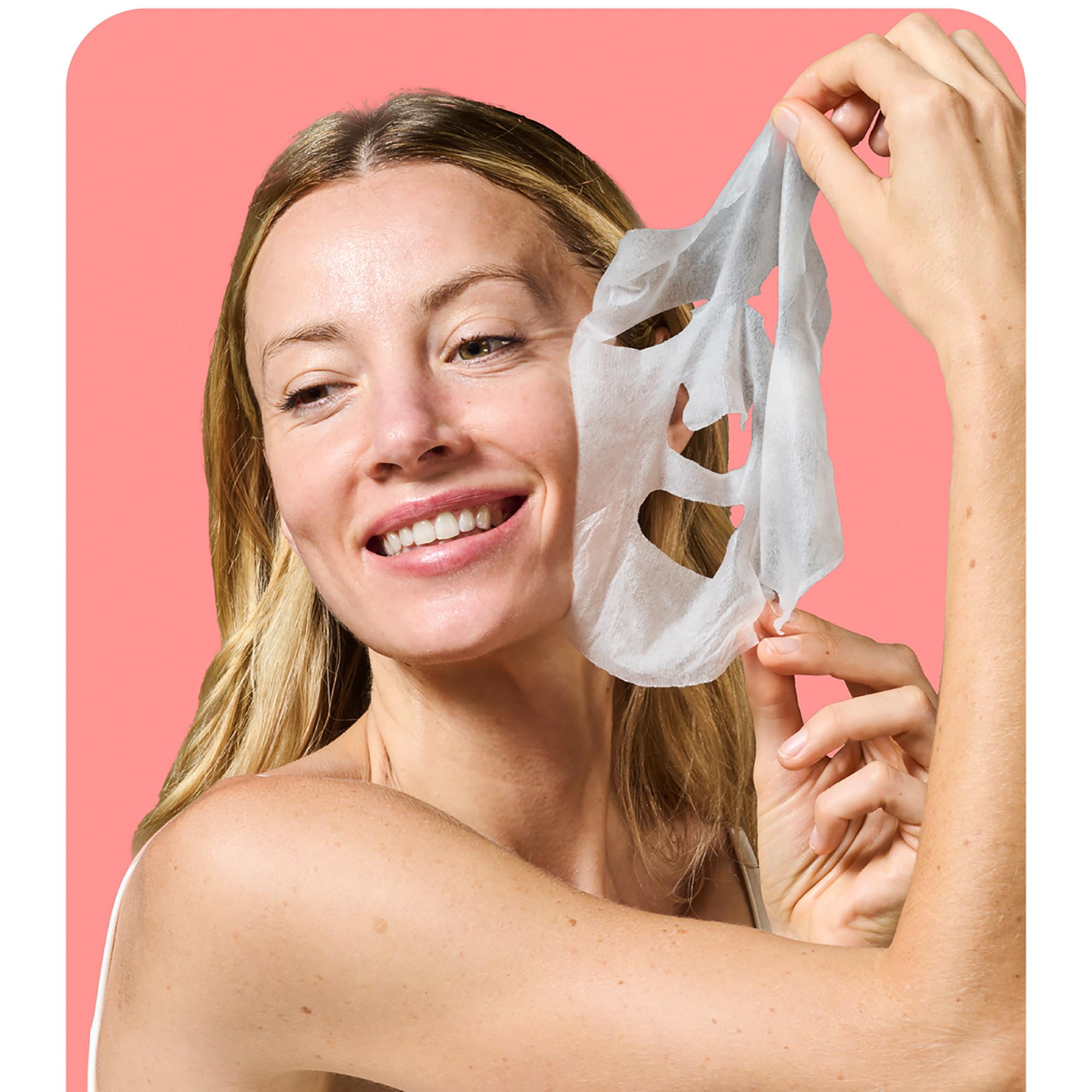 iroha  Tissue Face Mask - Vit C + H.A. - Biodegradable 