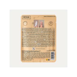 iroha  Gloves Treatment For Hands And Nails | Regenerating | Peach (2 Units - One Use)  Clean Beauty 