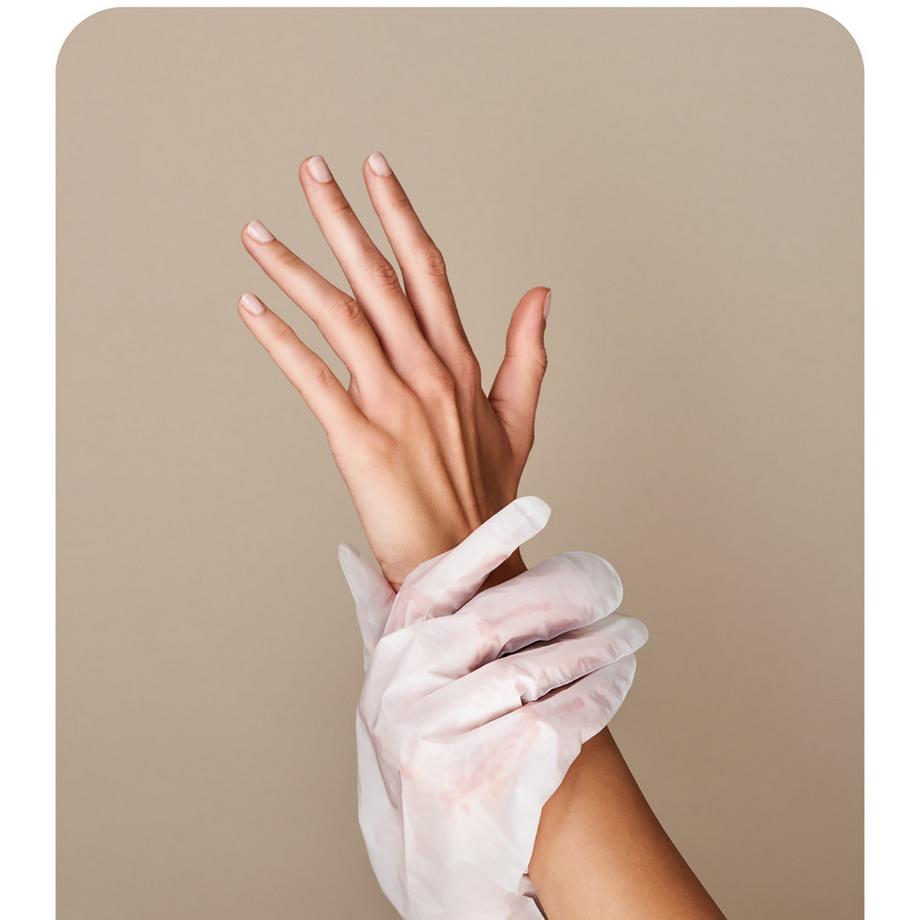 iroha  Gloves Treatment For Hands And Nails | Regenerating | Peach (2 Units - One Use)  Clean Beauty 