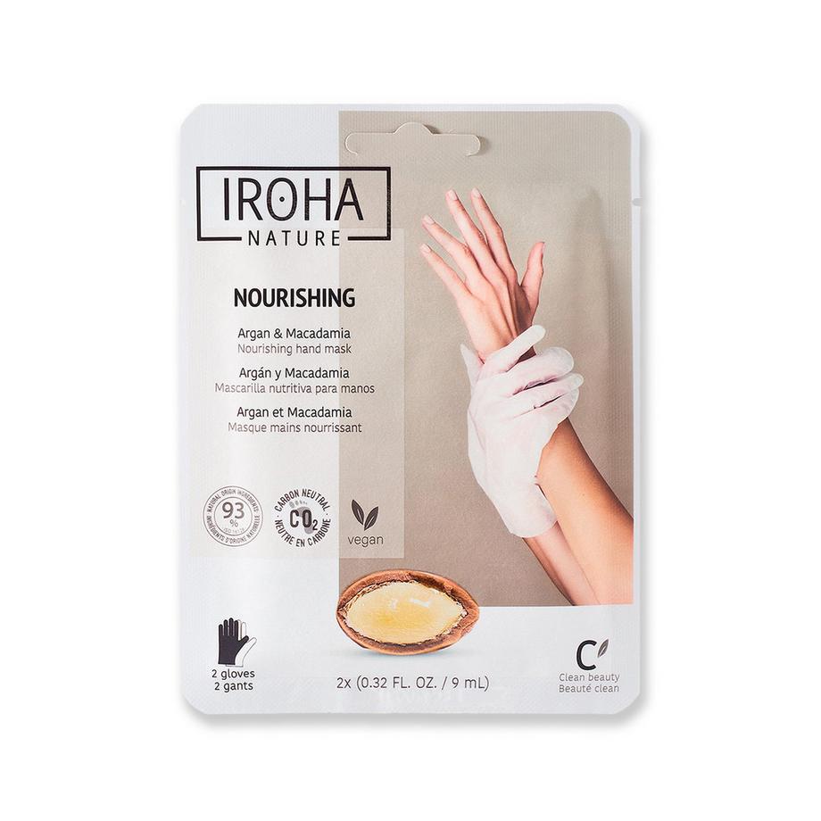 Gloves Treatment For Hands And Nails / Nourishing / Argan (2 Units -1  Use) Clean Beauty                                                    
