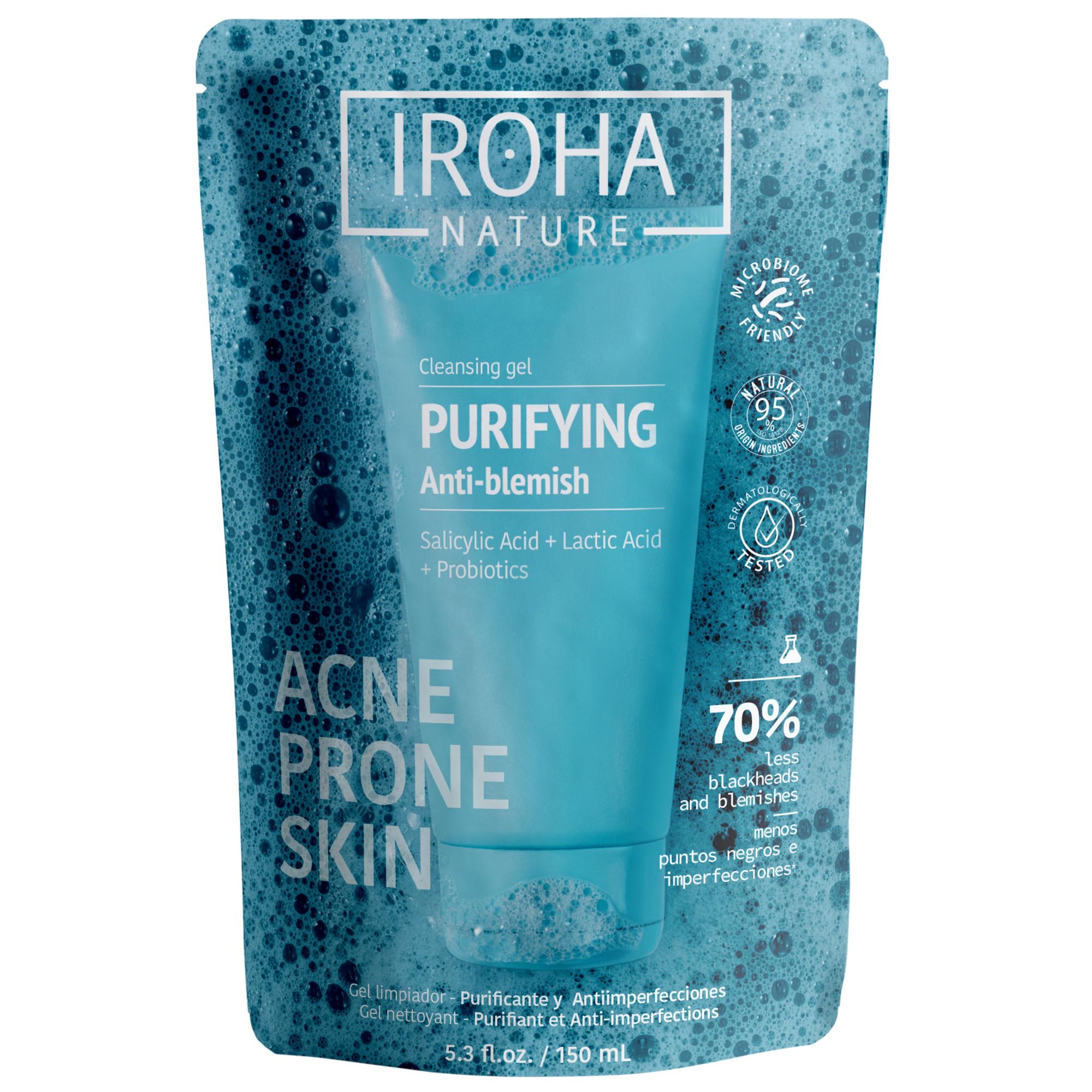 iroha  Acne Prone Cleanser Gel Salycilic Acid 