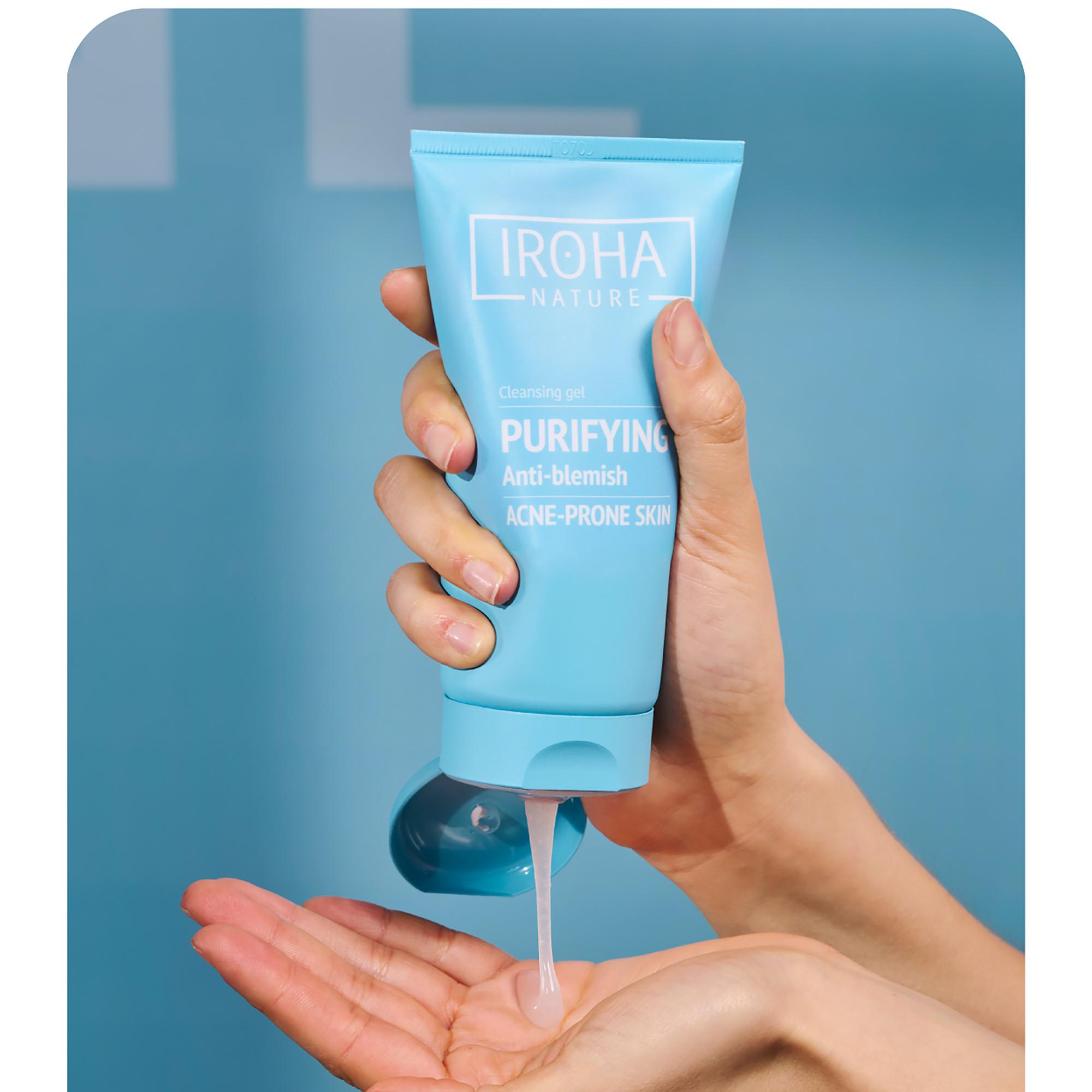 iroha  Acne Prone Cleanser Gel Salycilic Acid 