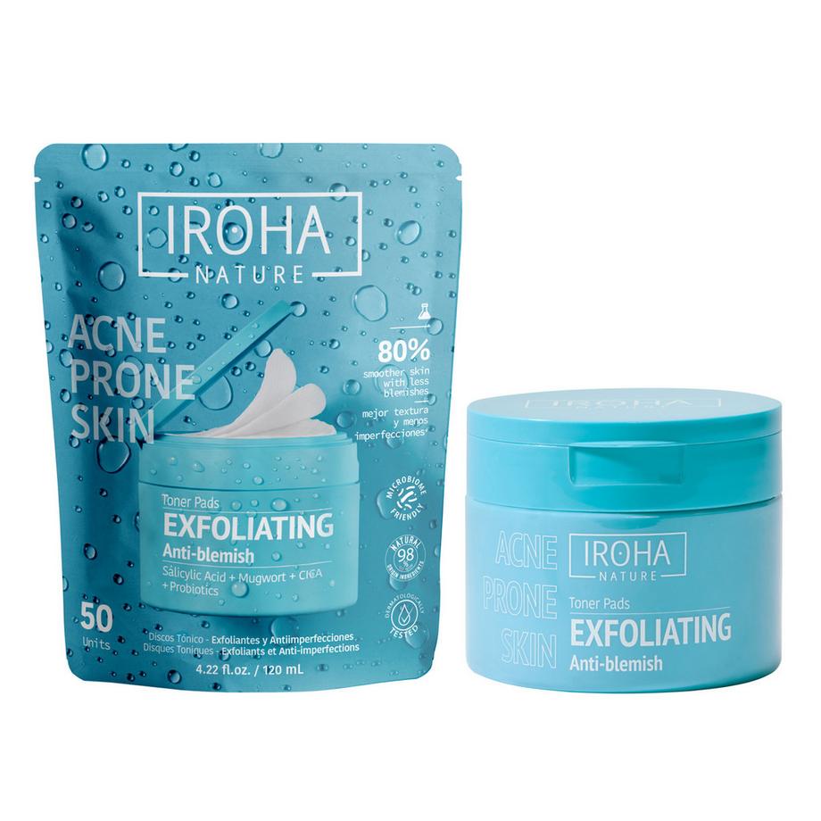 iroha  Acne Prone Toner Pads Salycilic Acid 