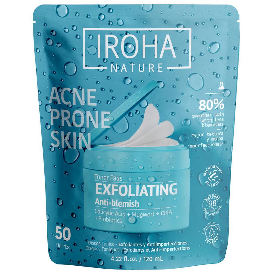 iroha  Acne Prone Toner Pads Salycilic Acid 