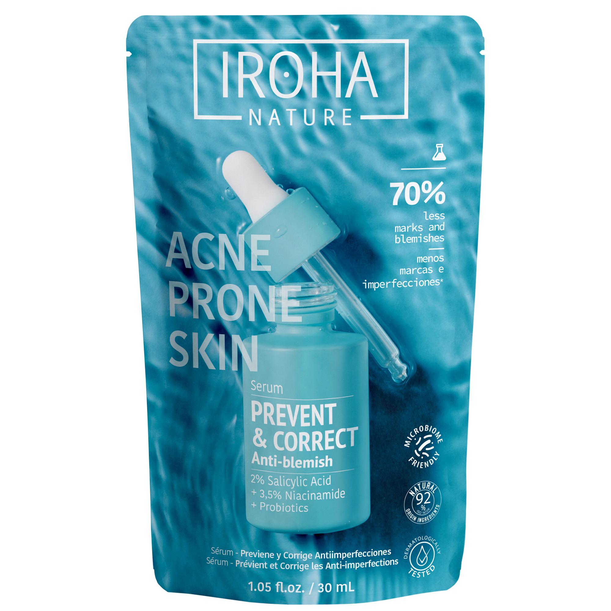 iroha  Acne Prone Face Serum Salycilic Acid 