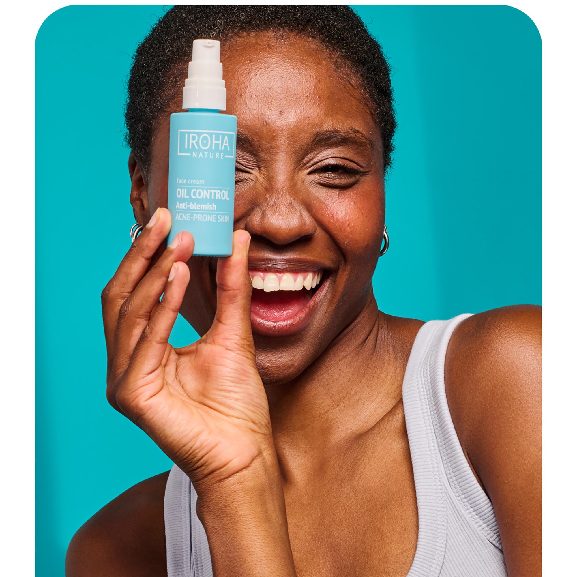 iroha  Acne Prone Face Cream Salycilic Acid 