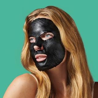 iroha  Tissue Face Mask - Charcoal+Ha - Biodegradable 
