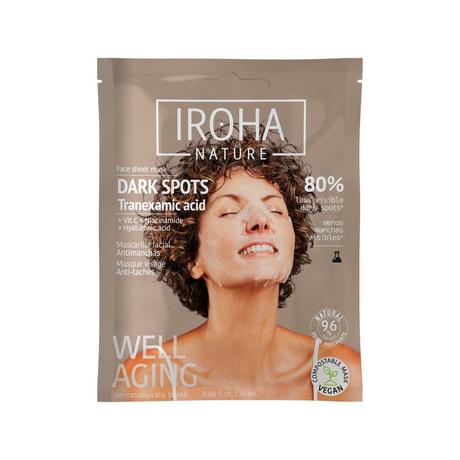 iroha  Face Sheet Mask, Anti Dark Spots - Tranexamic Acid  