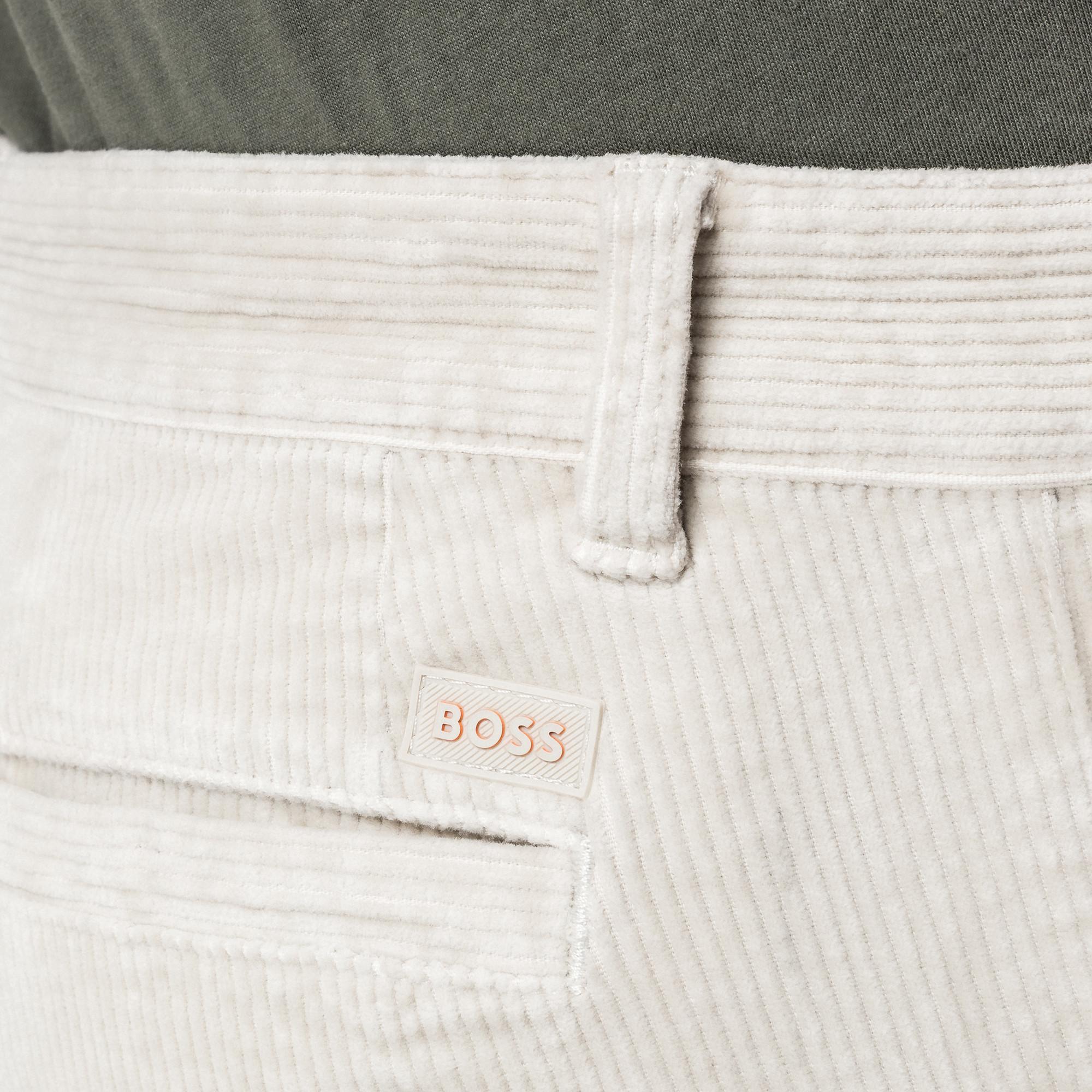 BOSS ORANGE Pantaloni Chino Plissé  