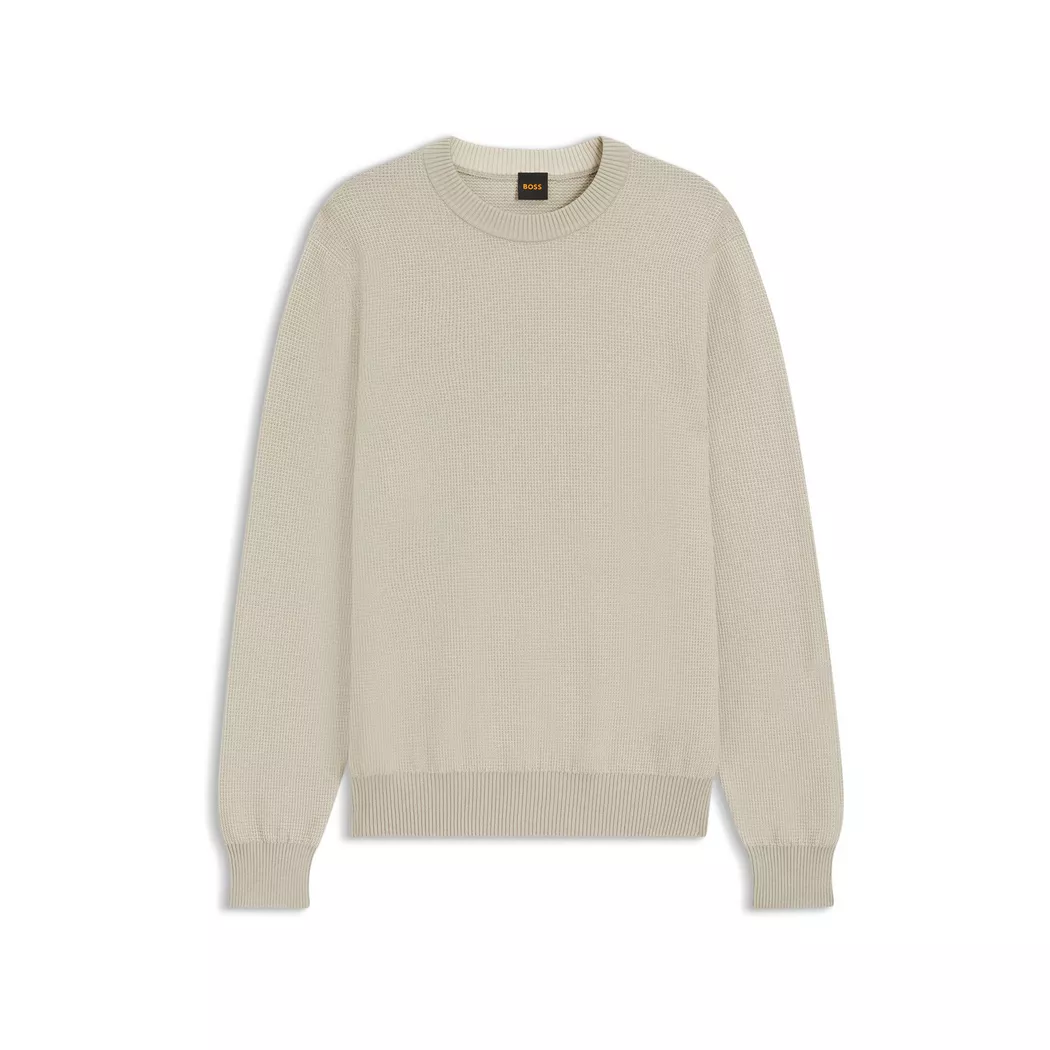 Boss ORANGE - Pullover, für Herren, Beige, Größe XXL
