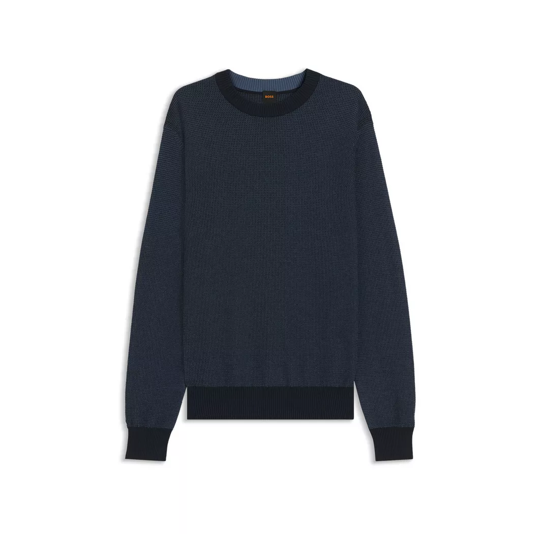BOSS Klapok 10274222 Jumper Dark Blue M 2