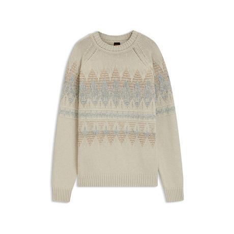 BOSS ORANGE Karombo Maglione Girocollo Fantasia  