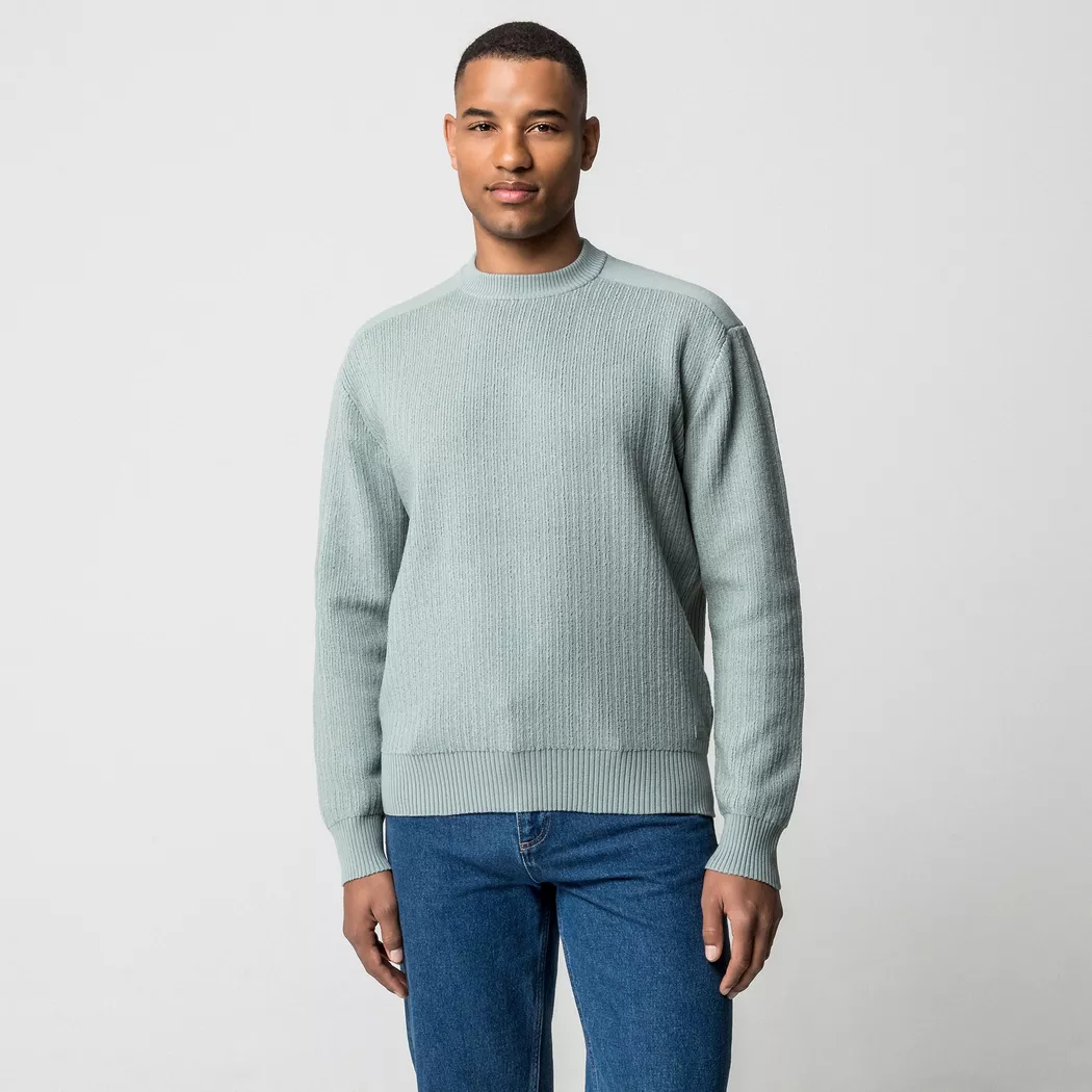Boss Pull Kanovano Open Green 351 L Homme