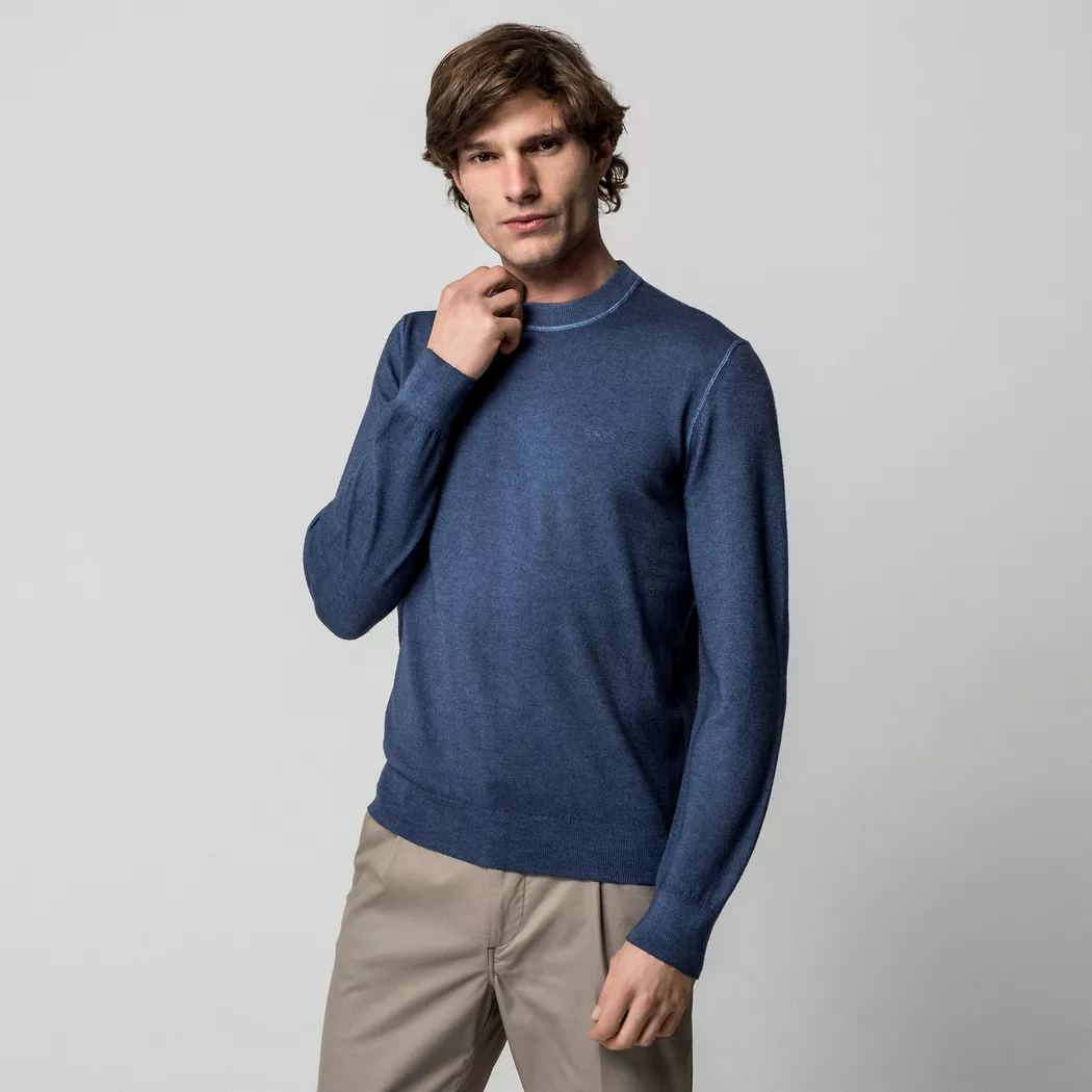 Boss Pull Astefo 10275147 01 Open Blue XL Homme