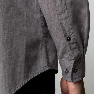 Manor Man Camicia Maniche Lunghe Meliata Vestibilità Classica  