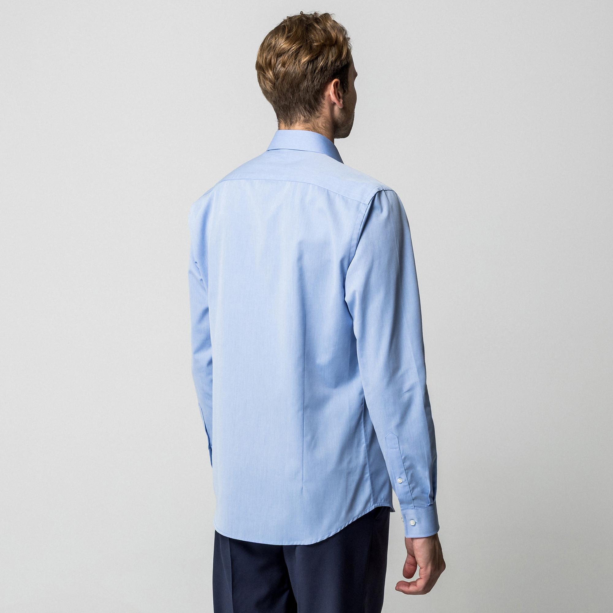 Manor Man Modern Fit Kentkragen Langarmhemd  