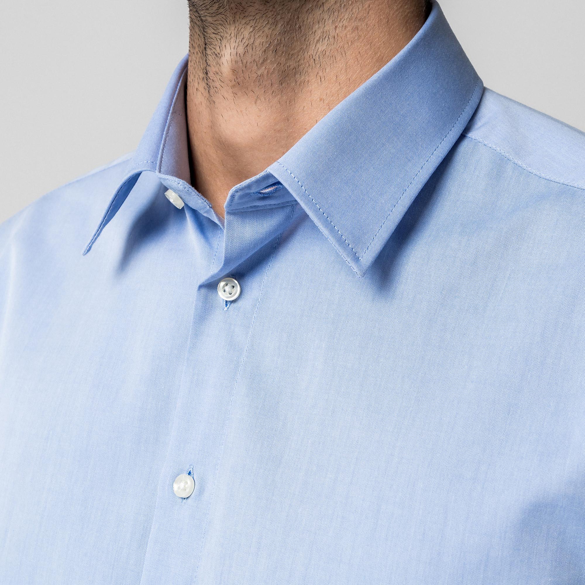 Manor Man Modern Fit Kentkragen Langarmhemd  