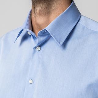 Manor Man Modern Fit Kentkragen Langarmhemd  