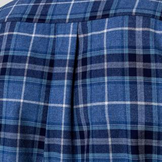 Manor Man Herren Kariertes Flanellhemd  