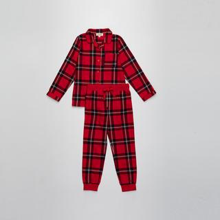 Manor Kids Family Pyjama Check Pyjama-Set 
