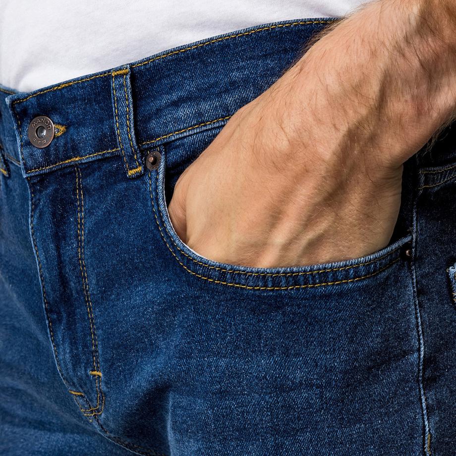 Manor Man Jeansshorts Slim Fit  