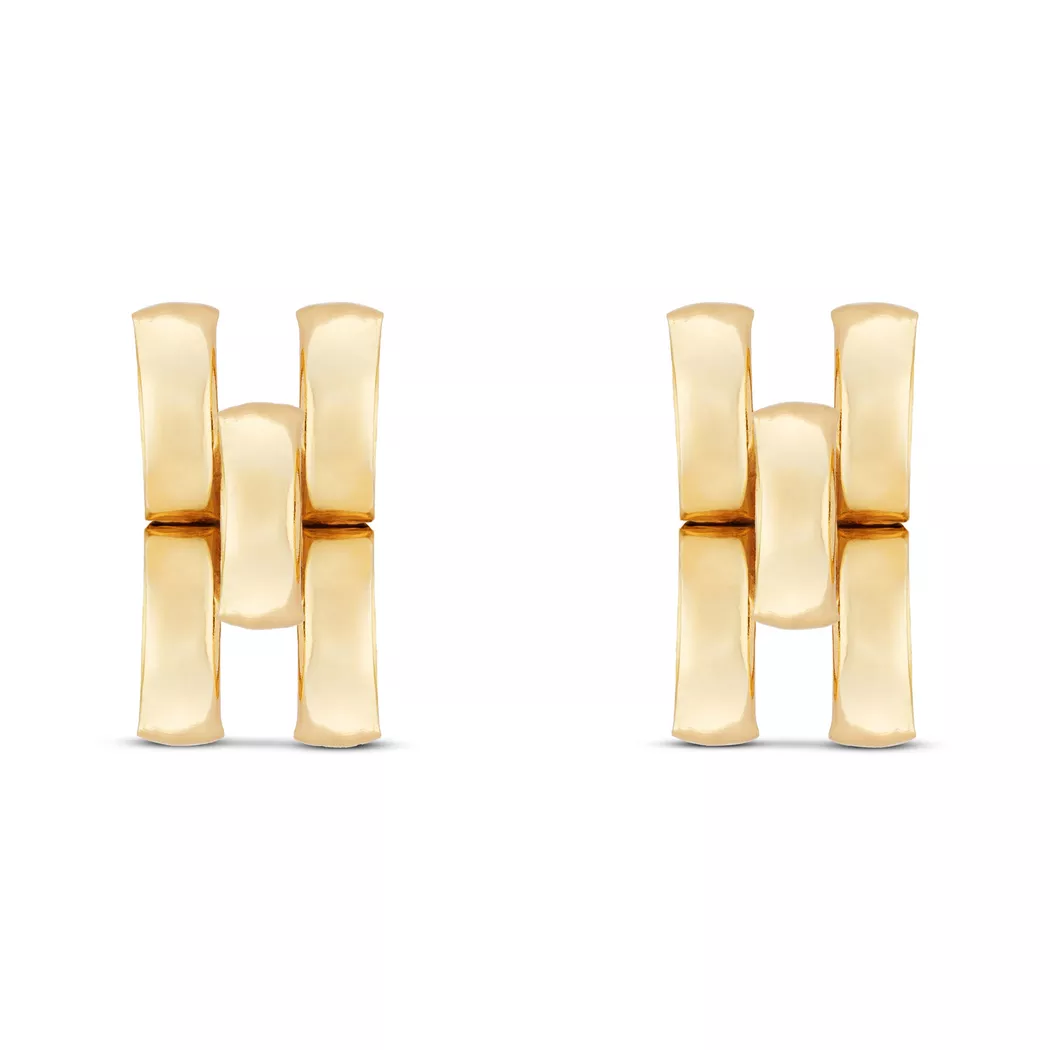 Collection N° 9 - Ohrringe, One Size, Gelbgold 2