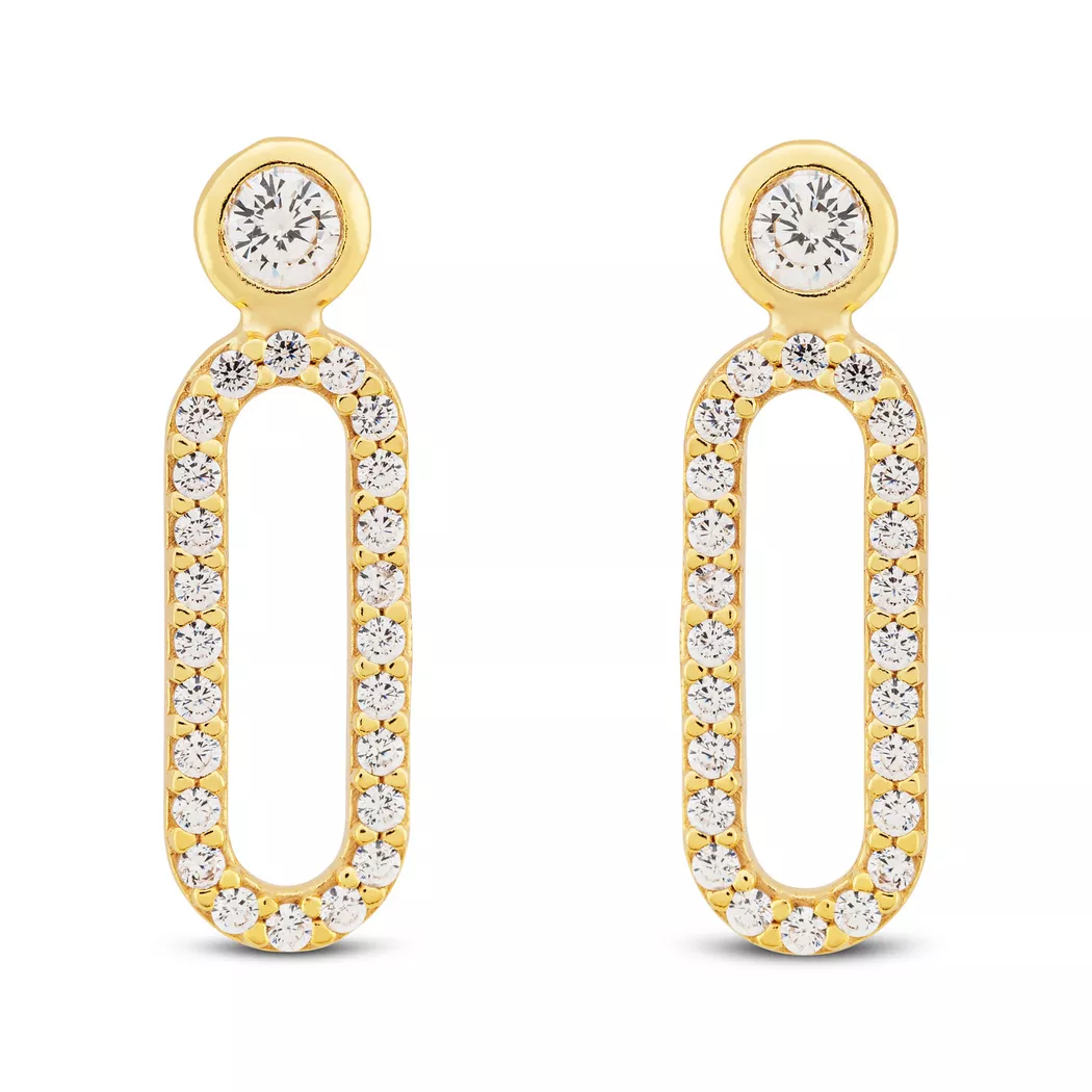 Collection N° 9 - Ohrringe, One Size, Gelbgold 3