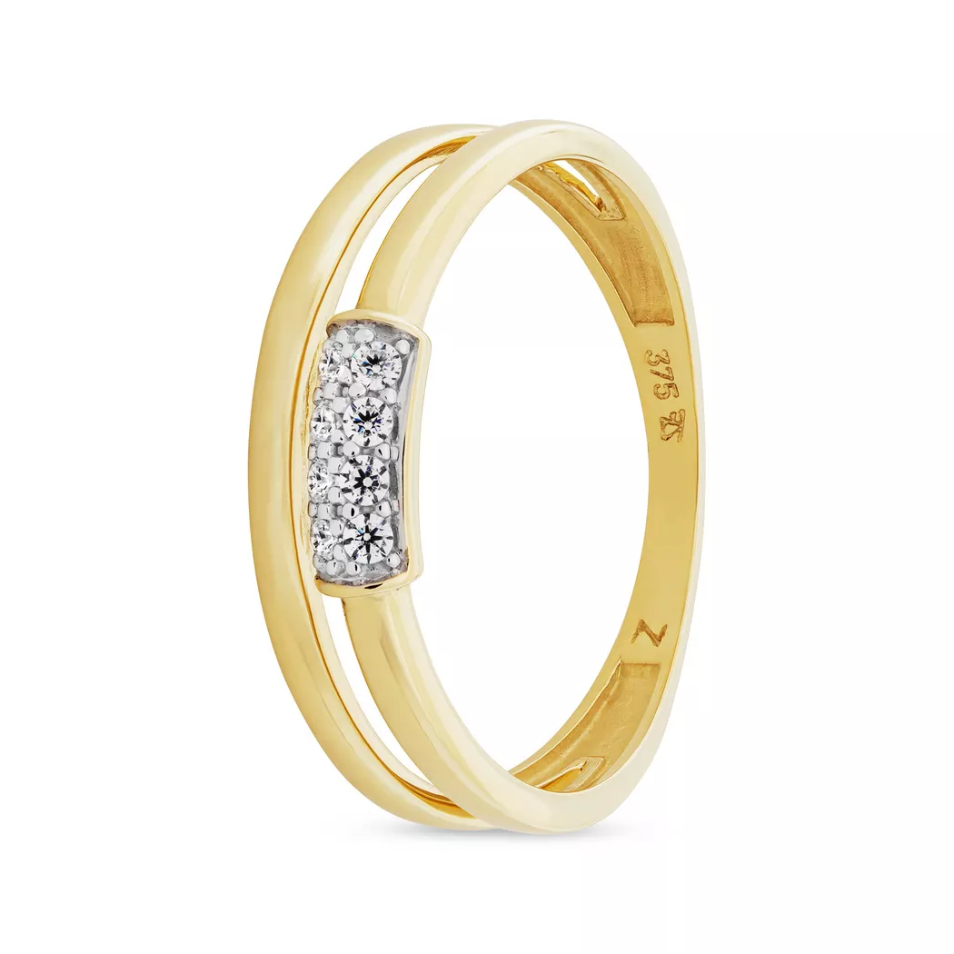 Collection N° 9 - Ring, 52, Gelbgold 5