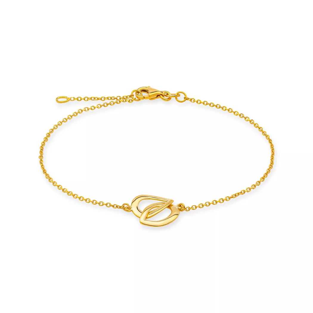 Collection N° 9 - Armband, 19cm, Gelbgold