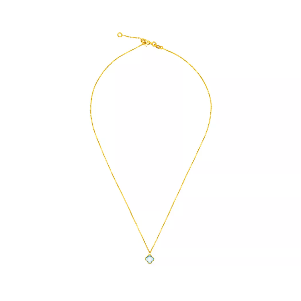 Collection N° 9 - Halskette, 45cm, Gelbgold 7
