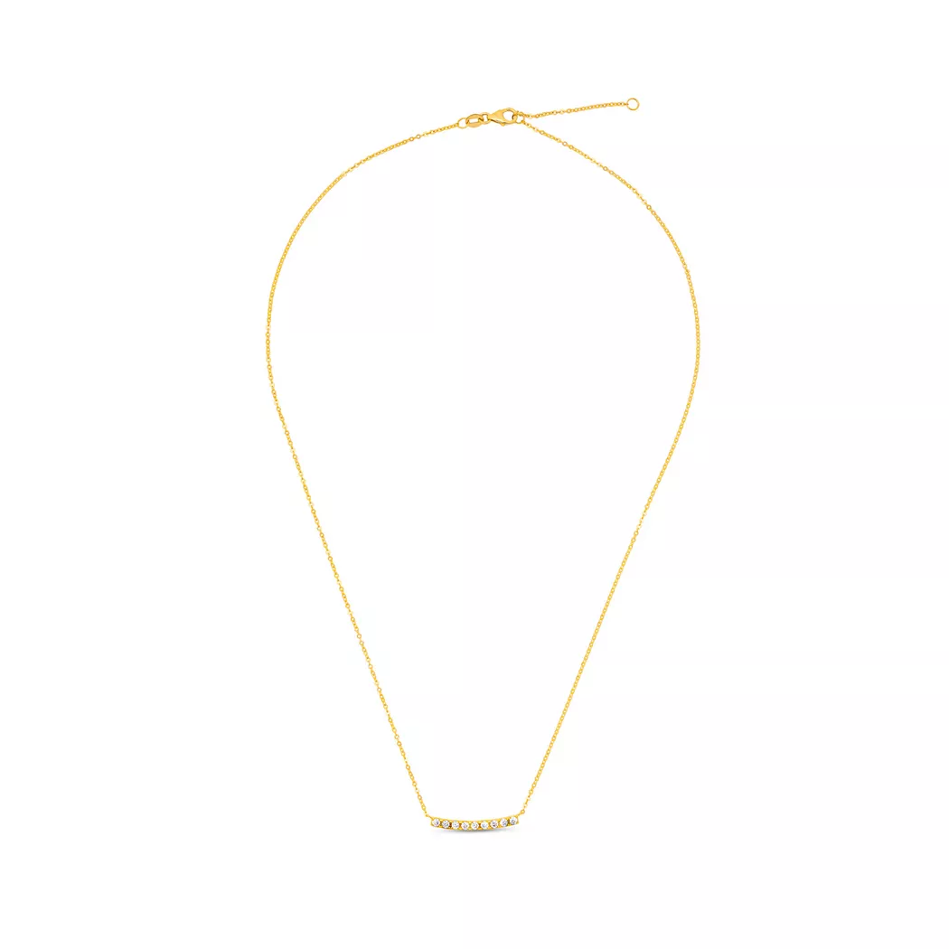 Collection N° 9 - Halskette, 45cm, Gelbgold 2