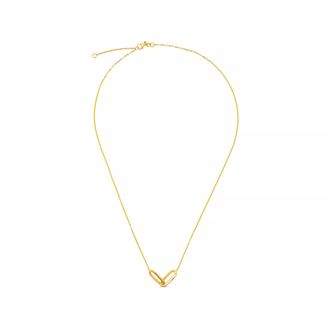 Collection N° 9 - Halskette, 45cm, Gelbgold 3
